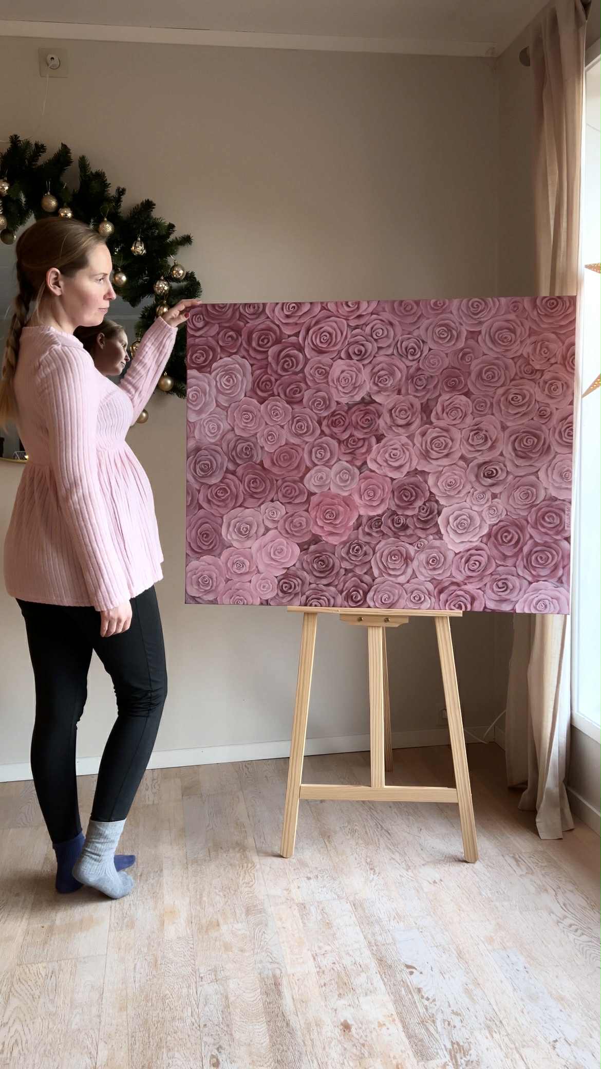 Pink roses