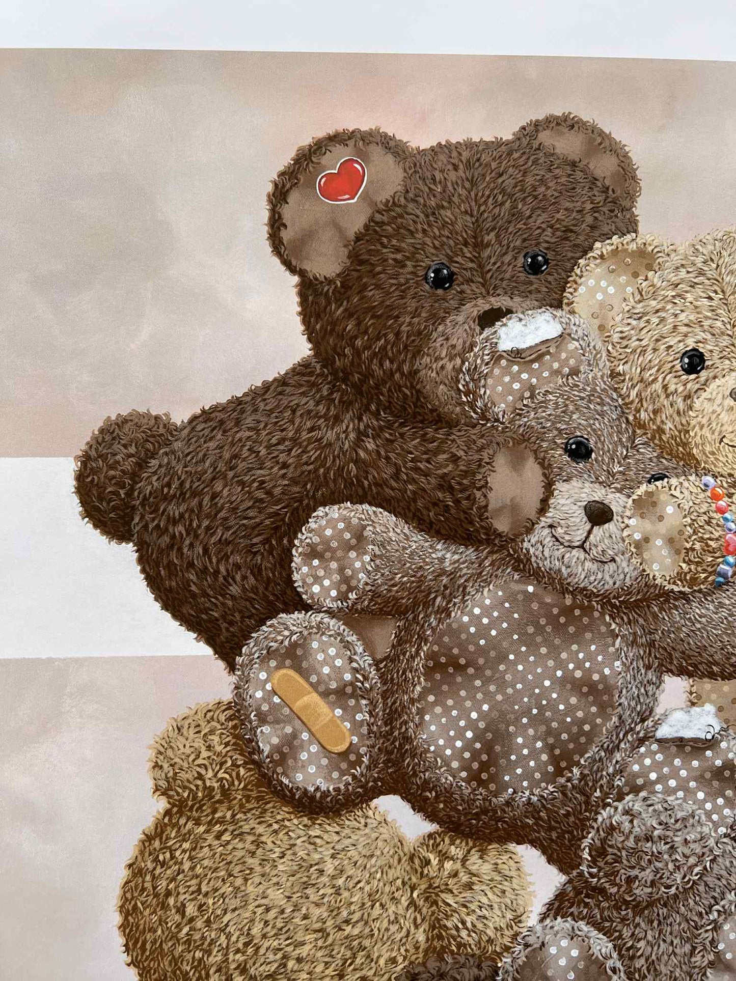 Love makes the heart grow - plakat